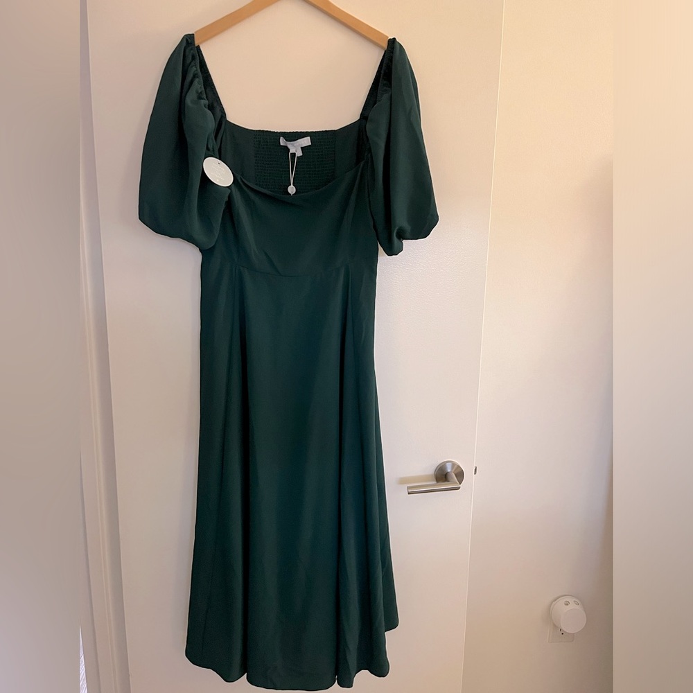 Hill House Matilda Botanical Garden Crepe Dress